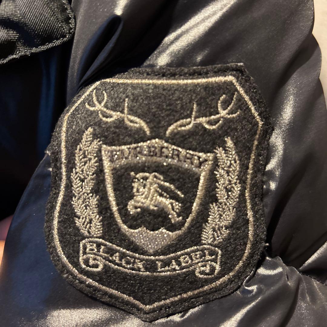 バーバリーブラックレーベル 10周年記念 限定 ダウンジャケット