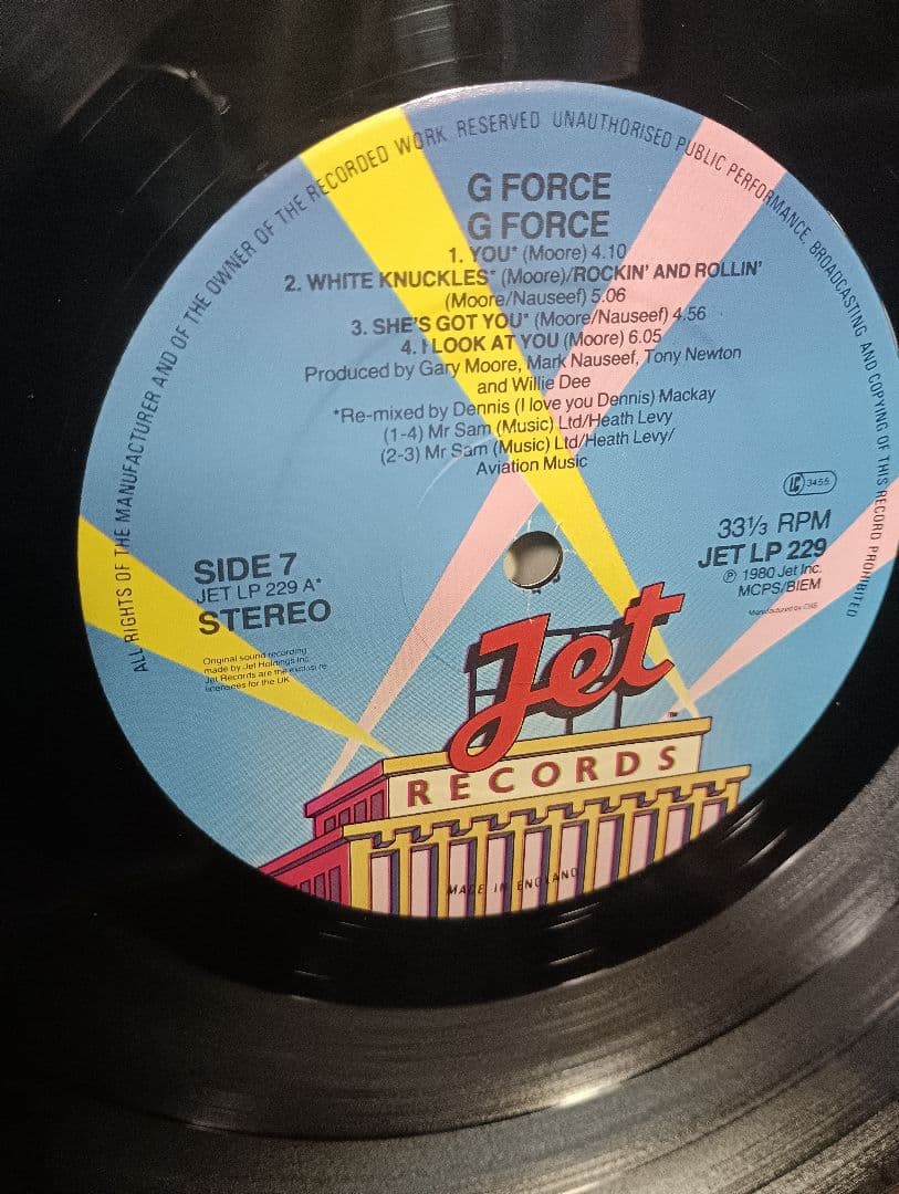 レコード　６枚　輸入盤　オリジナル　ドッケン　ゲイリー・ムーア　ヘヴィ　メタル