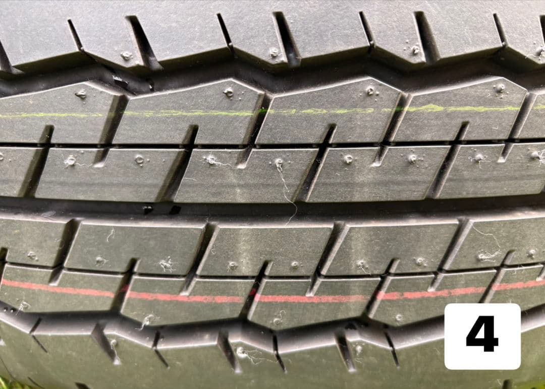 トヨタ ハイエース 新車外し DUNLOP SP175N ホイールセット 4本