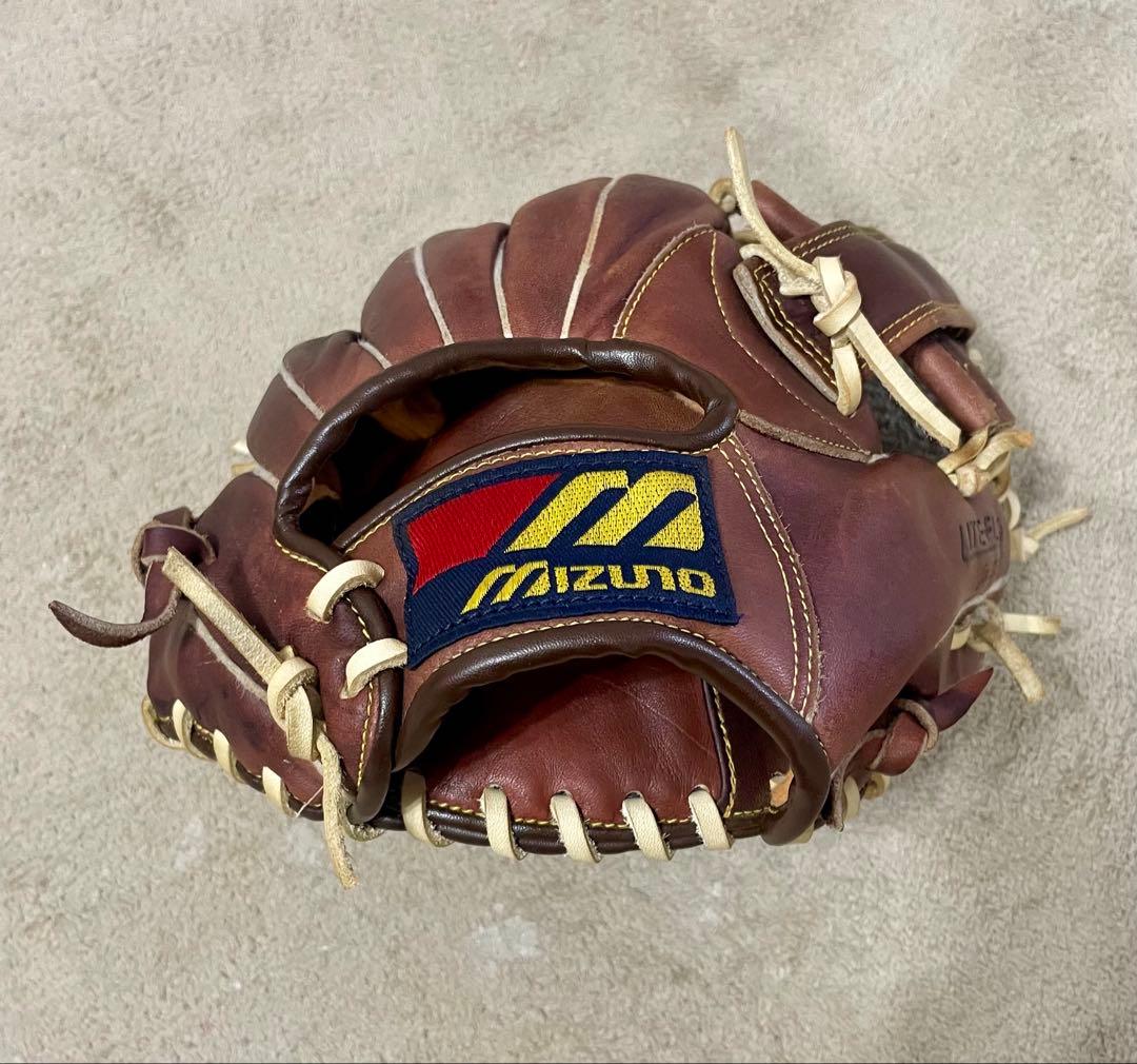 ※レア品（当時物）　美品　ミズノ　ワールドウィン　軟式内野手用グローブ