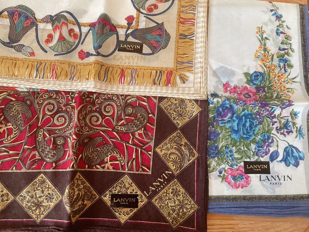 ★LANVIN ニナリッチ ハンカチ 大量セット Valentino MARNI