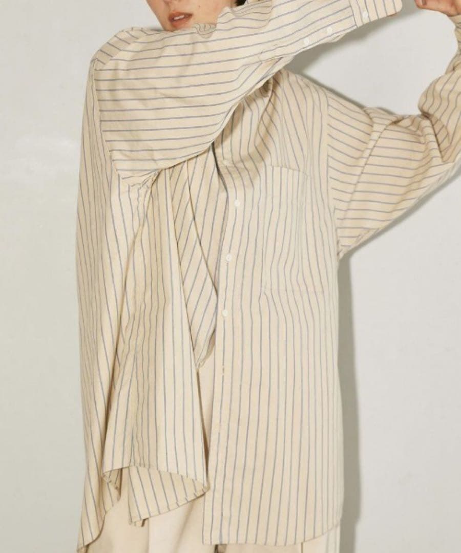 トップス TODAYFUL Stripe Over Shirts