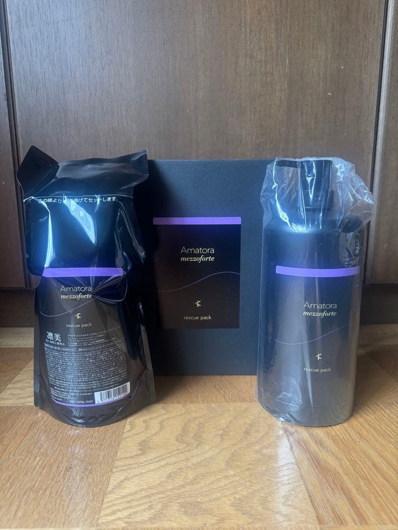 新品未使用アマトラ　メゾフォルテ　レスキューパック1000mlカートリッジセット
