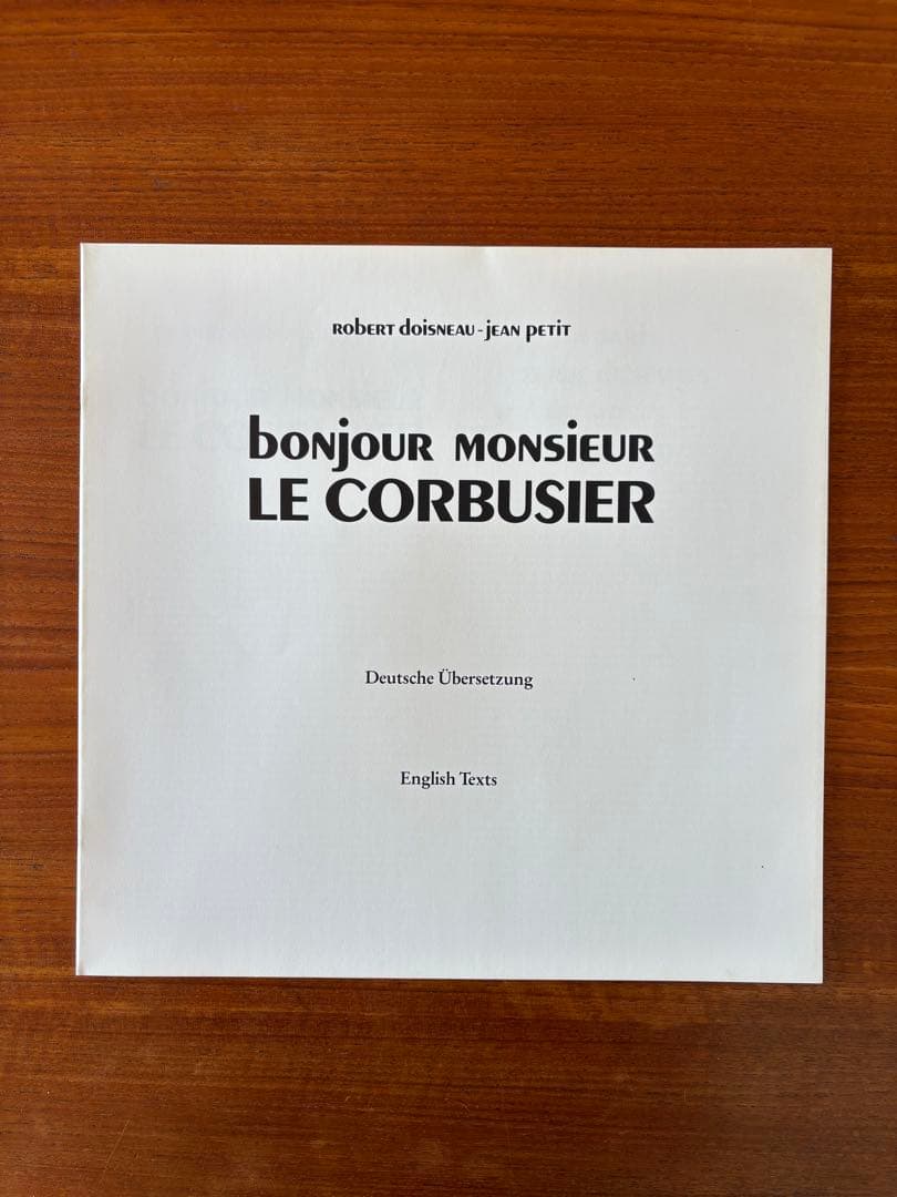 アート・デザイン・音楽 ROBERT DOISNEAU JEAN PETIT Le Corbusier
