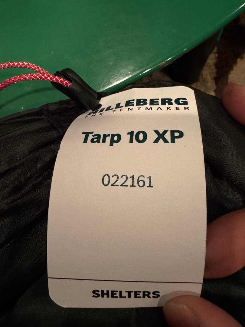 ヒルバーグ タープ HILLEBERG Tarp 10 XP 新品未使用品