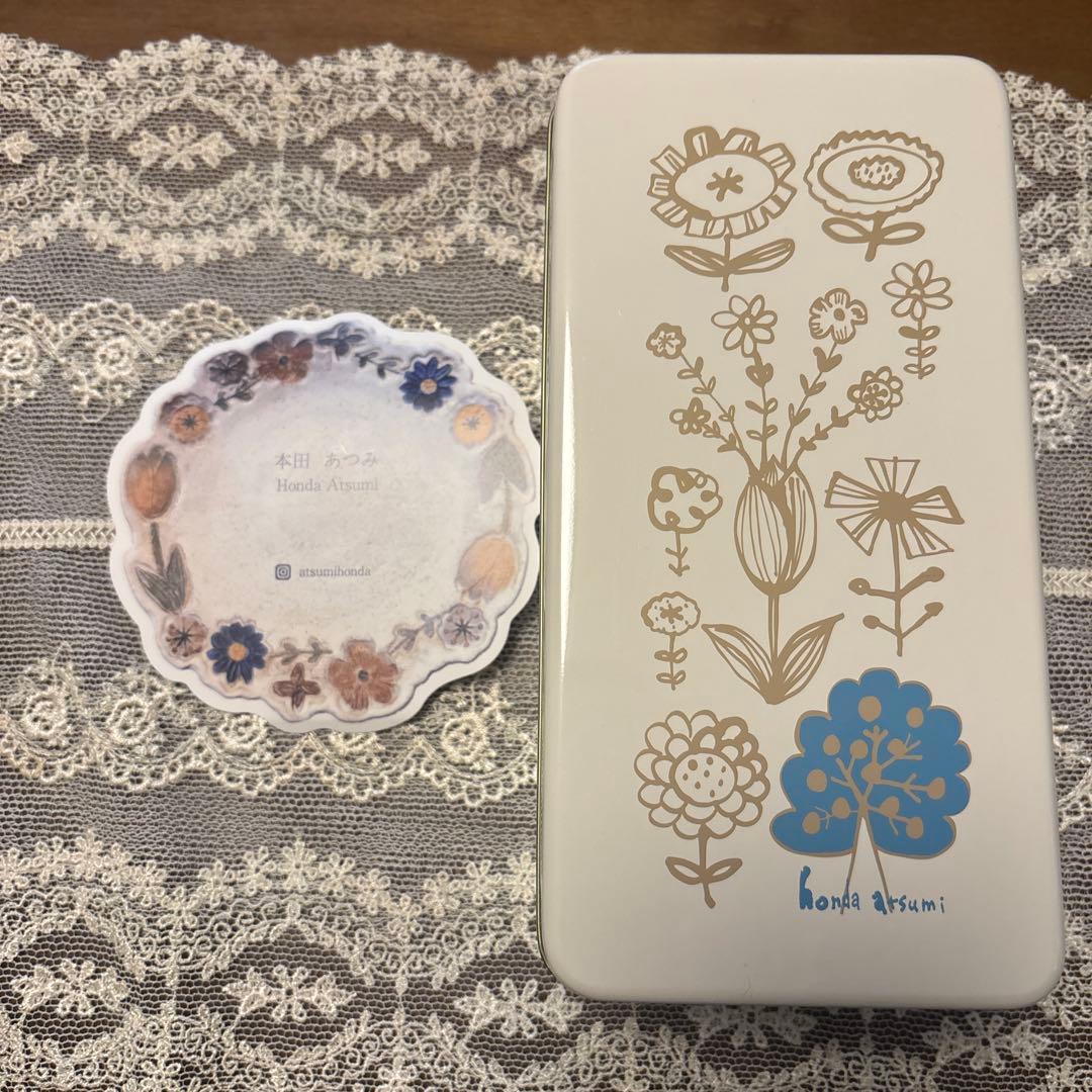 本田あつみ　ワイルドフラワー　箸置き