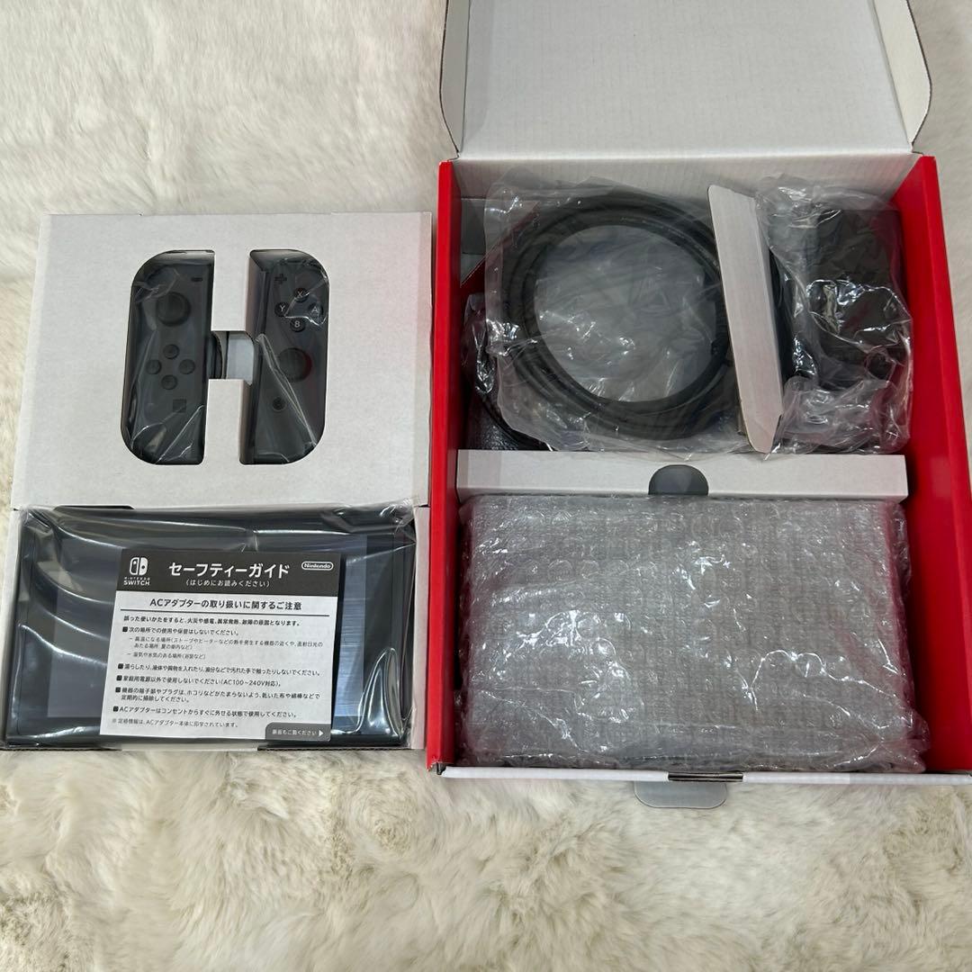 NintendoSwitchグレー本体+スーパーマリオブラザーズワンダー