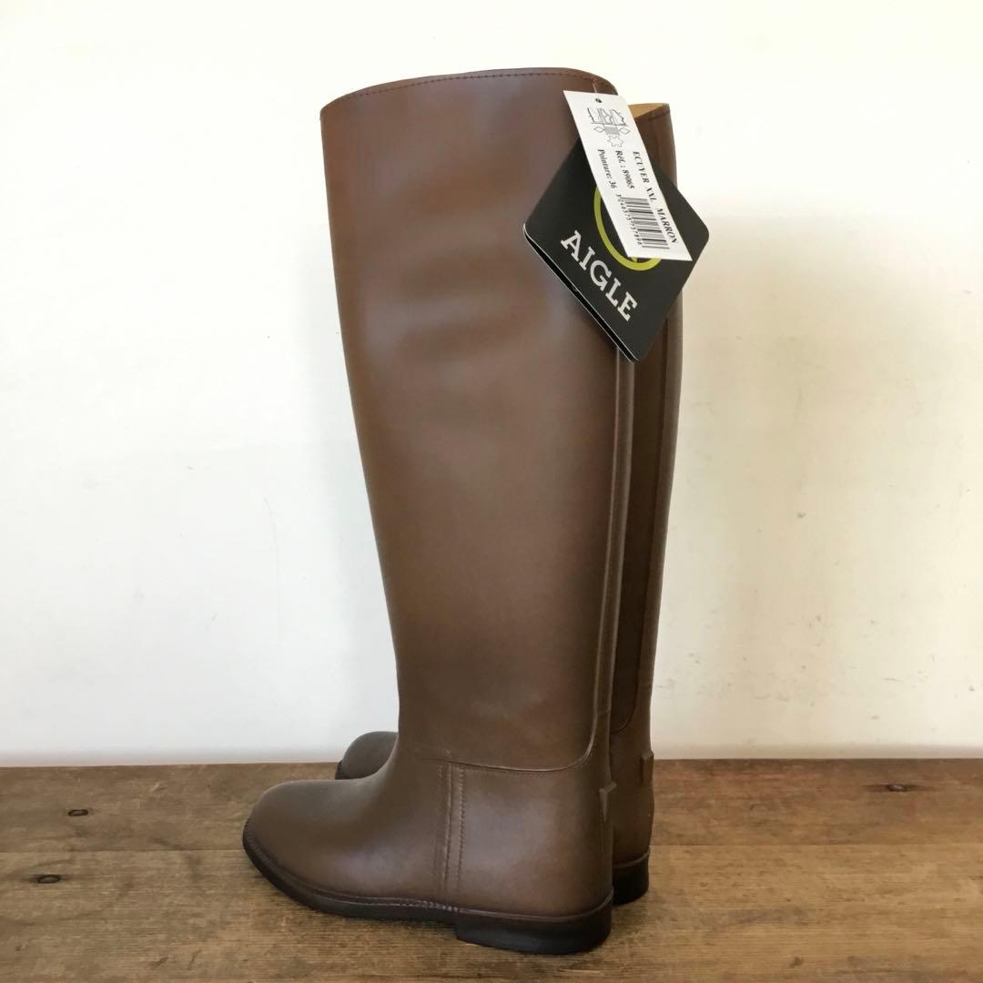 『訳あり』エーグル【新品】36（23ｃｍ）フランス製/デッドストック　ブラウン