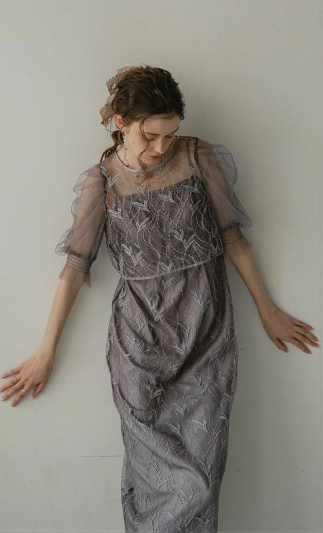 ★新品タグ付き★ドリードール　リーフレースセットドレス