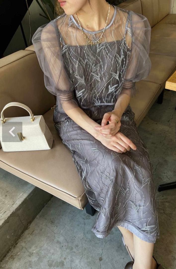 ★新品タグ付き★ドリードール　リーフレースセットドレス