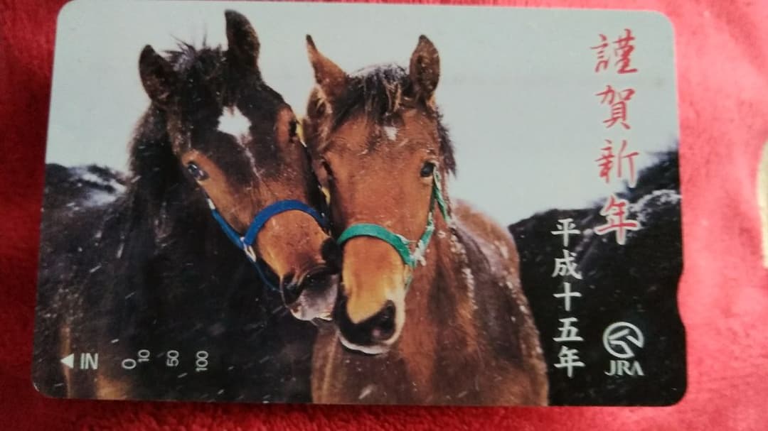 競馬貴重なレアカード