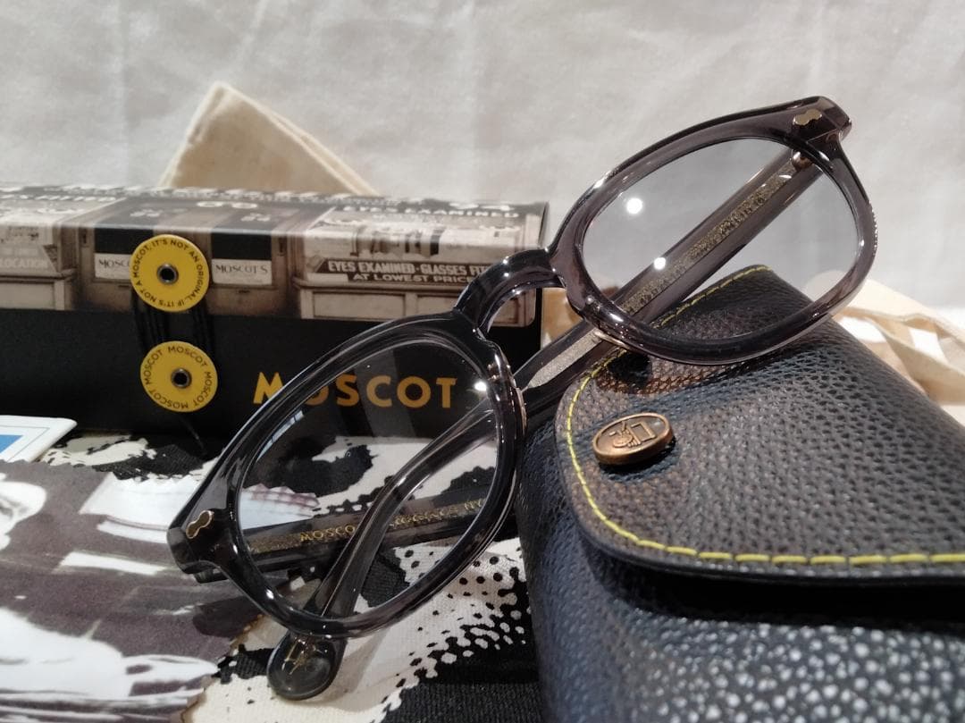 [正規店購入] MOSCOT レムトッシュ49㎜限定16th SMKGサングラス