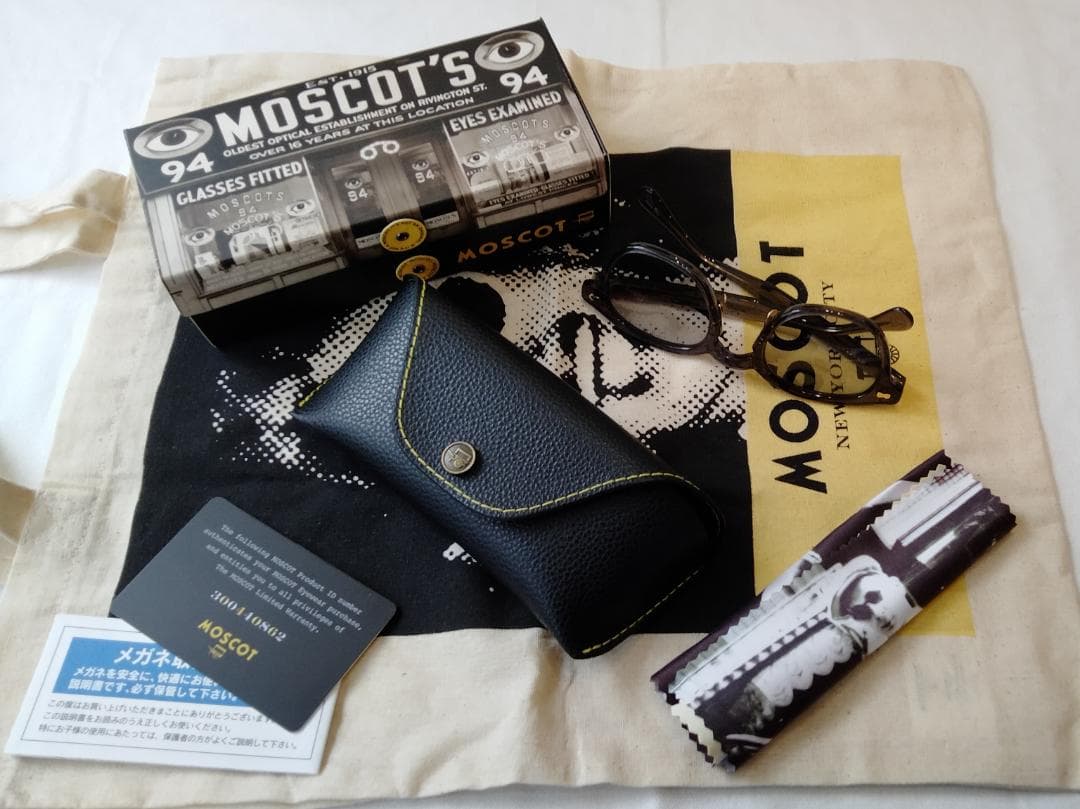 [正規店購入] MOSCOT レムトッシュ49㎜限定16th SMKGサングラス