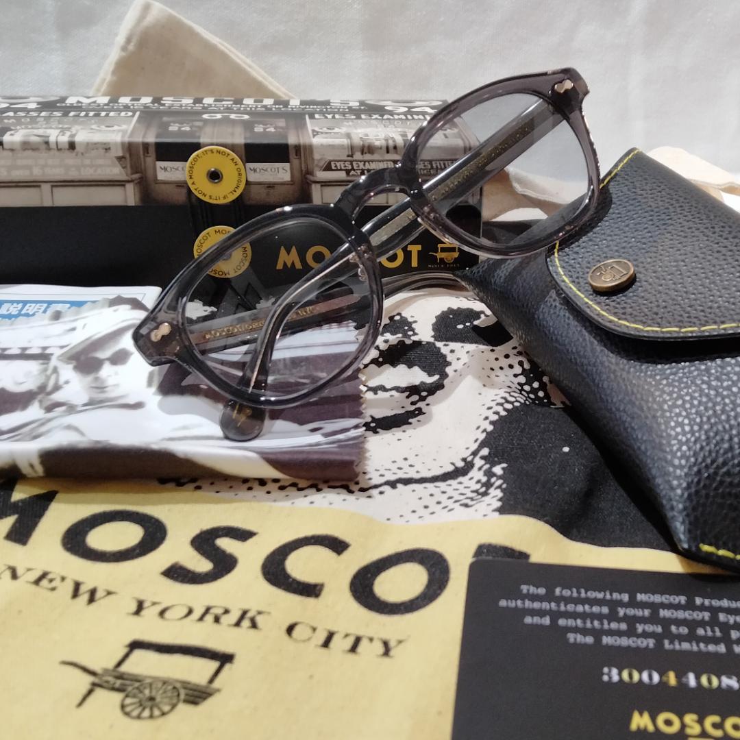 [正規店購入] MOSCOT レムトッシュ49㎜限定16th SMKGサングラス