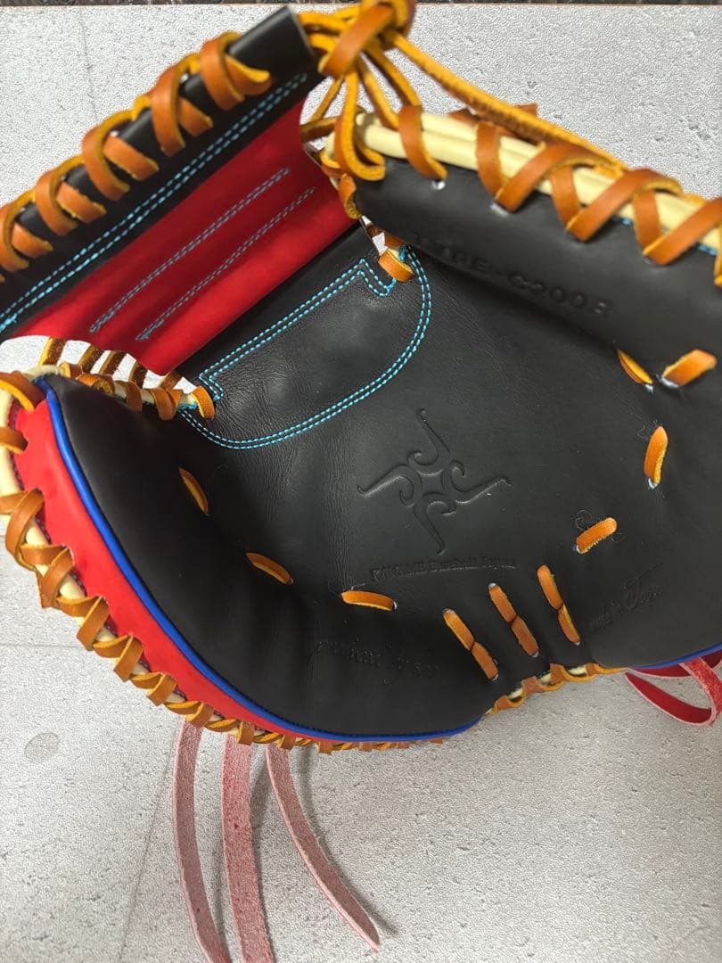 要ミット　軟式用キャッチャーミット 限定カラーKANAME