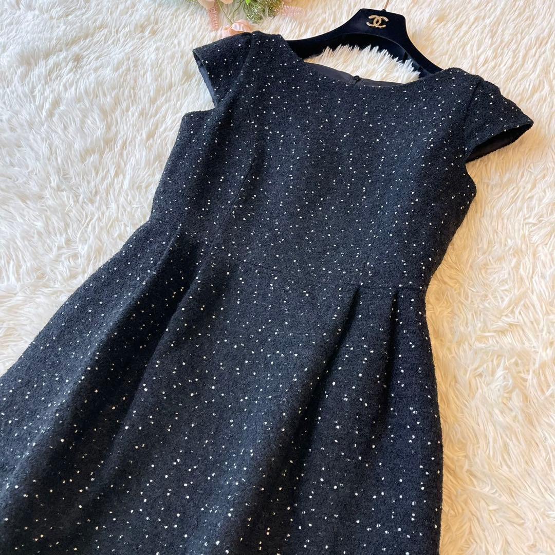 美品 TOCCA PATISSERIE ドレス ワンピース ブラック サイズ4