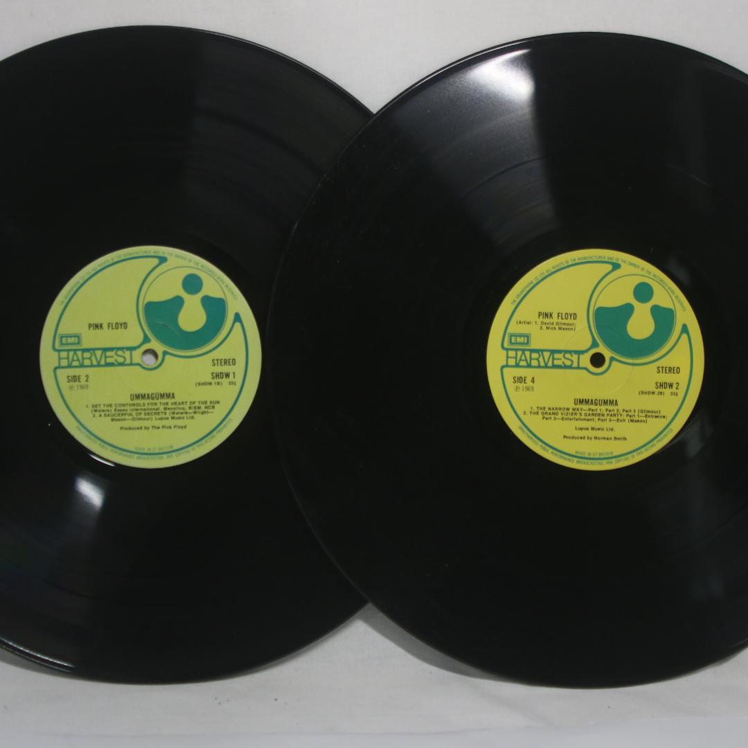 英LP Pink Floyd Ummagumma Stereo 初期UKプレス