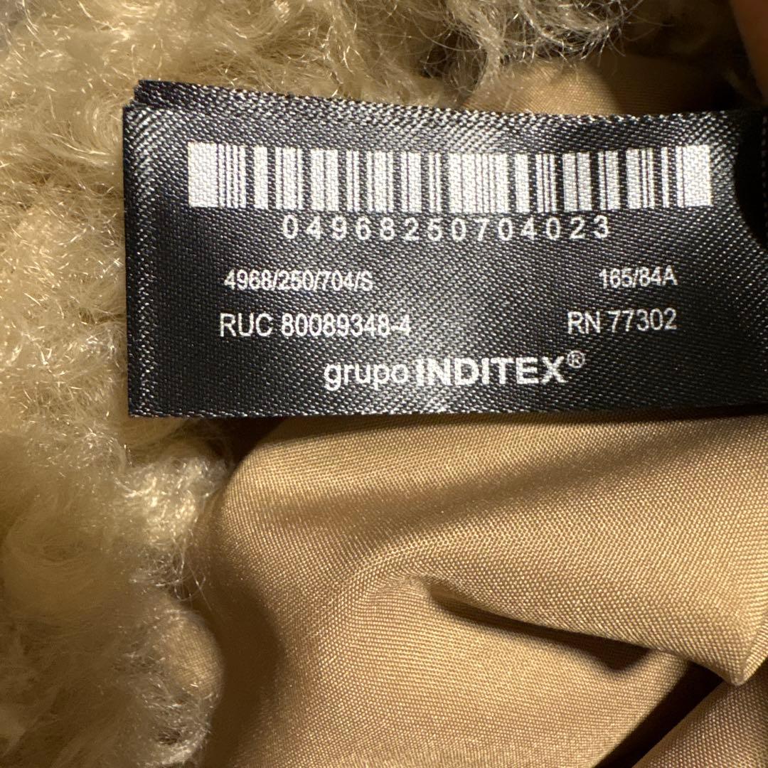 ZARA ザラ トグルボタン フェイクファージャケット S