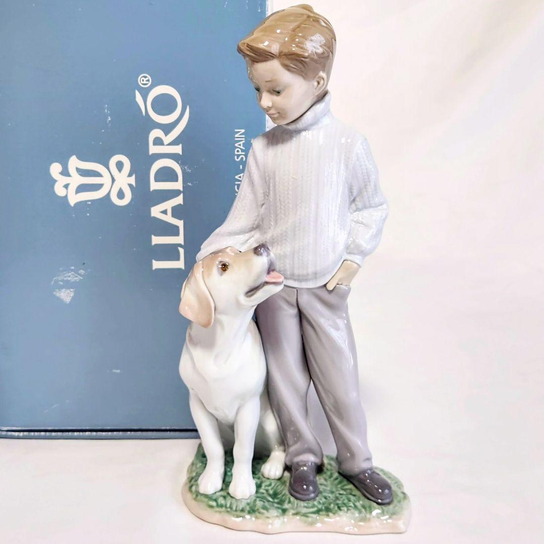 グースのママリヤドロ【美品】フィギュリン《僕の親友》