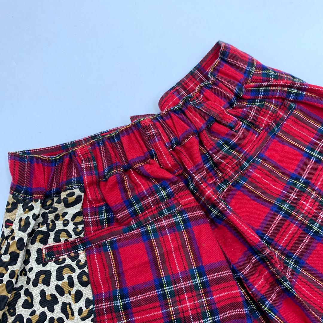 72▢ROY REFLECT OVERJOYチェックハーフPT TS0523-6