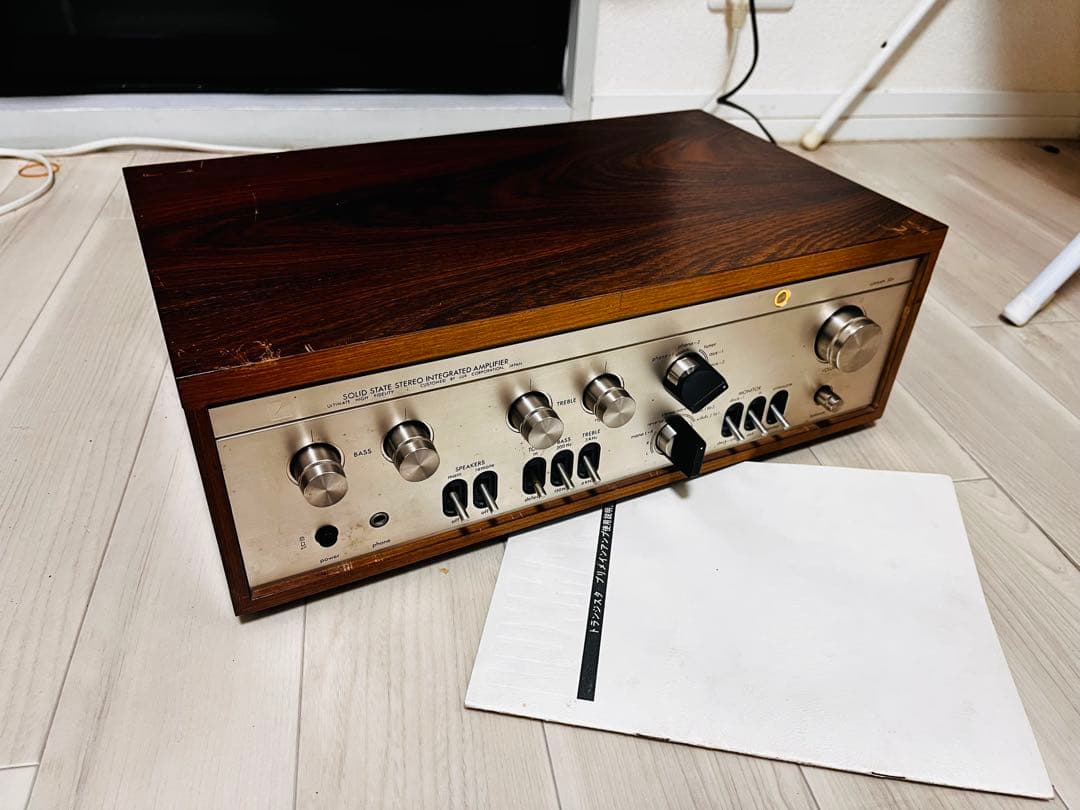 LUXMAN L-504 プリメインアンプ