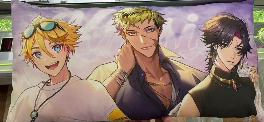 にじさんじHEROES海の家 ロングクッション　Dytica