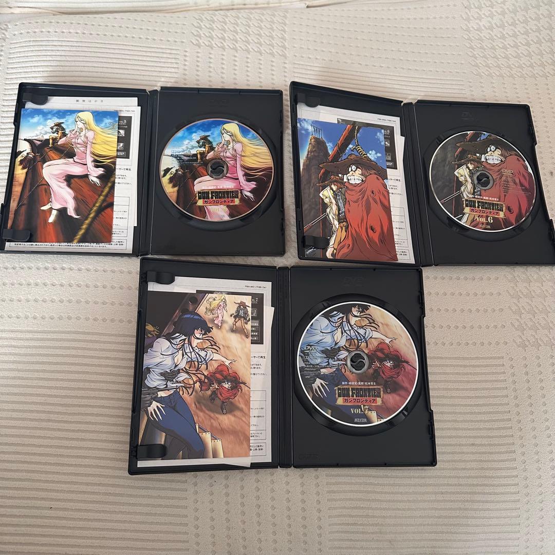 ガンフロンティア DVD BOX 7枚組 初回限定生産 松本零士 シヌノラ