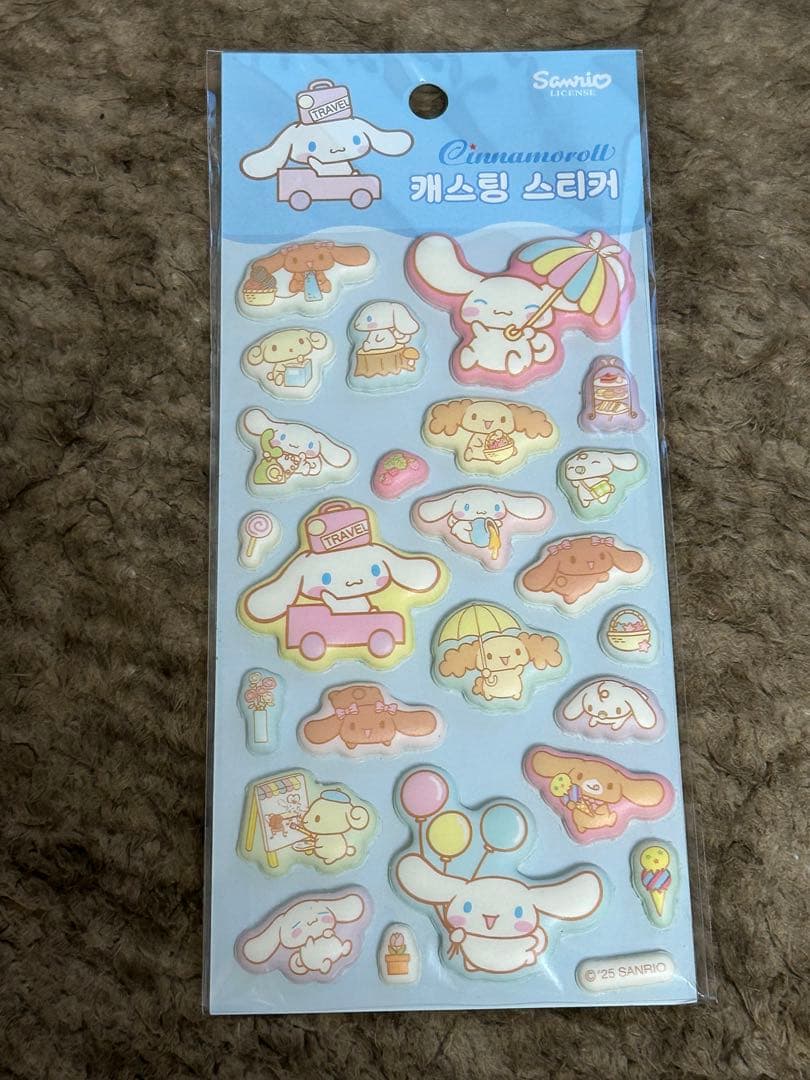 ポケモン サンリオ ボンボンステッカーセット【韓国限定】