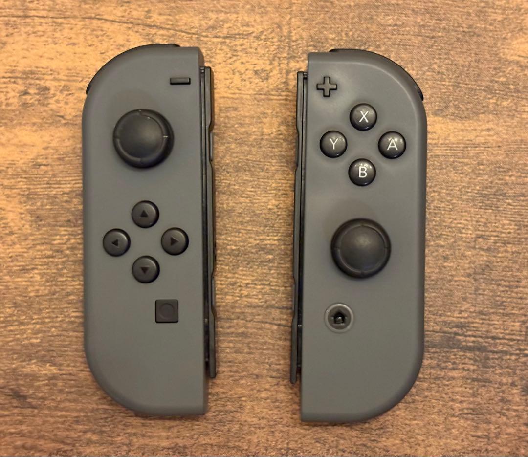 美品 Nintendo Switch 本体 グレー すぐ遊べるセット