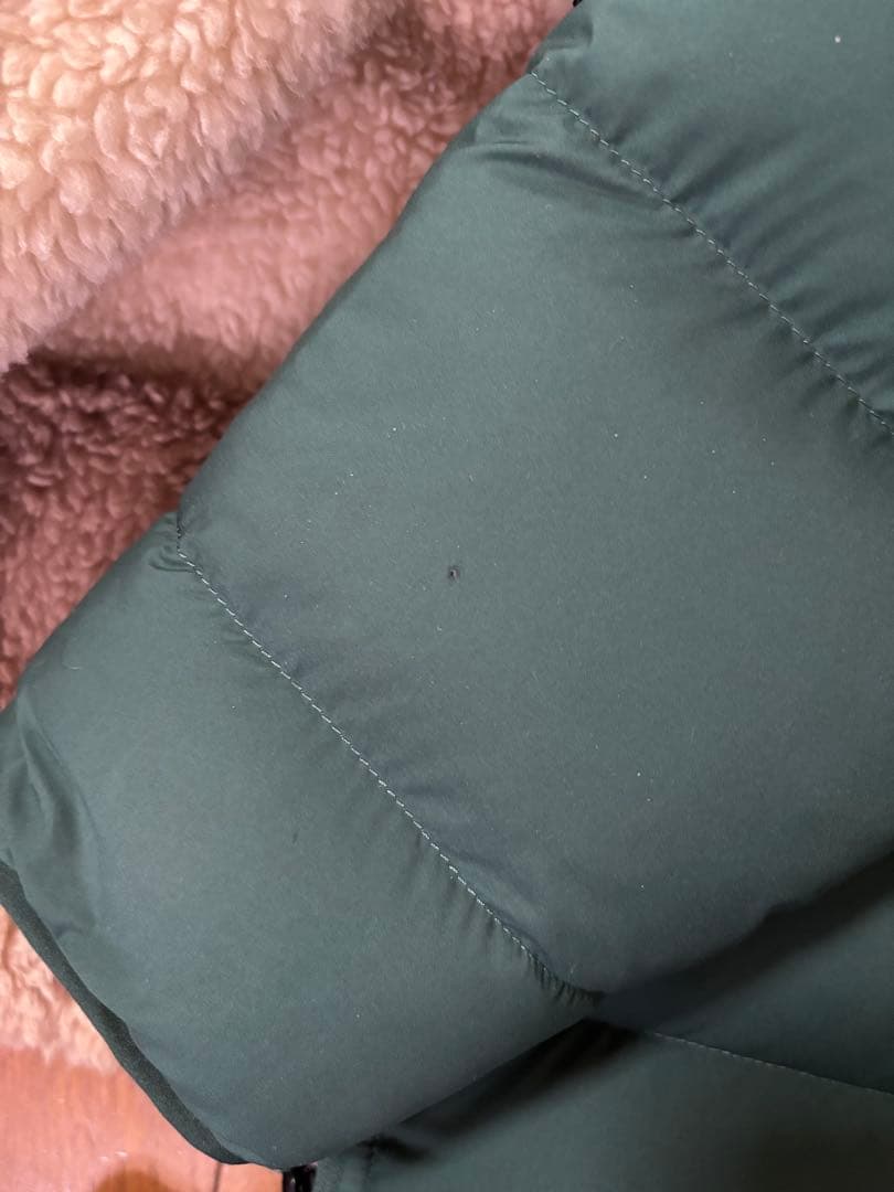 パタゴニア リバーシブルサイレントダウンジャケット グリーン S