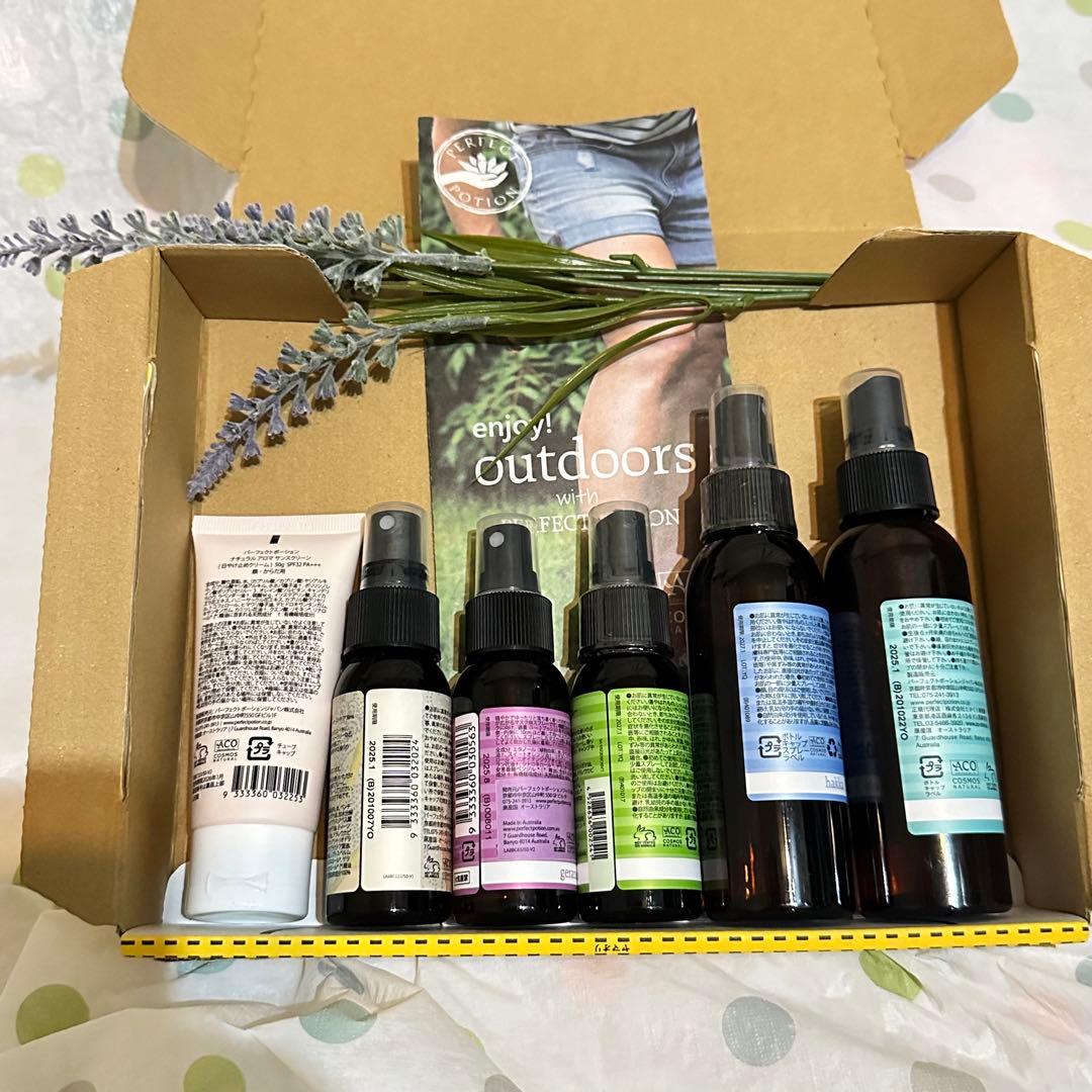 【人気】PERFECT POTION アウトドアボディ　クールミント　日焼け止め