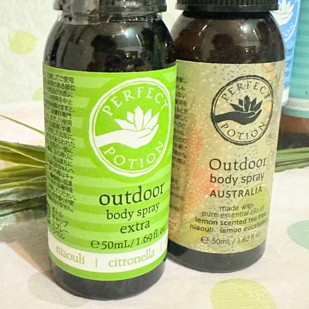 【人気】PERFECT POTION アウトドアボディ　クールミント　日焼け止め