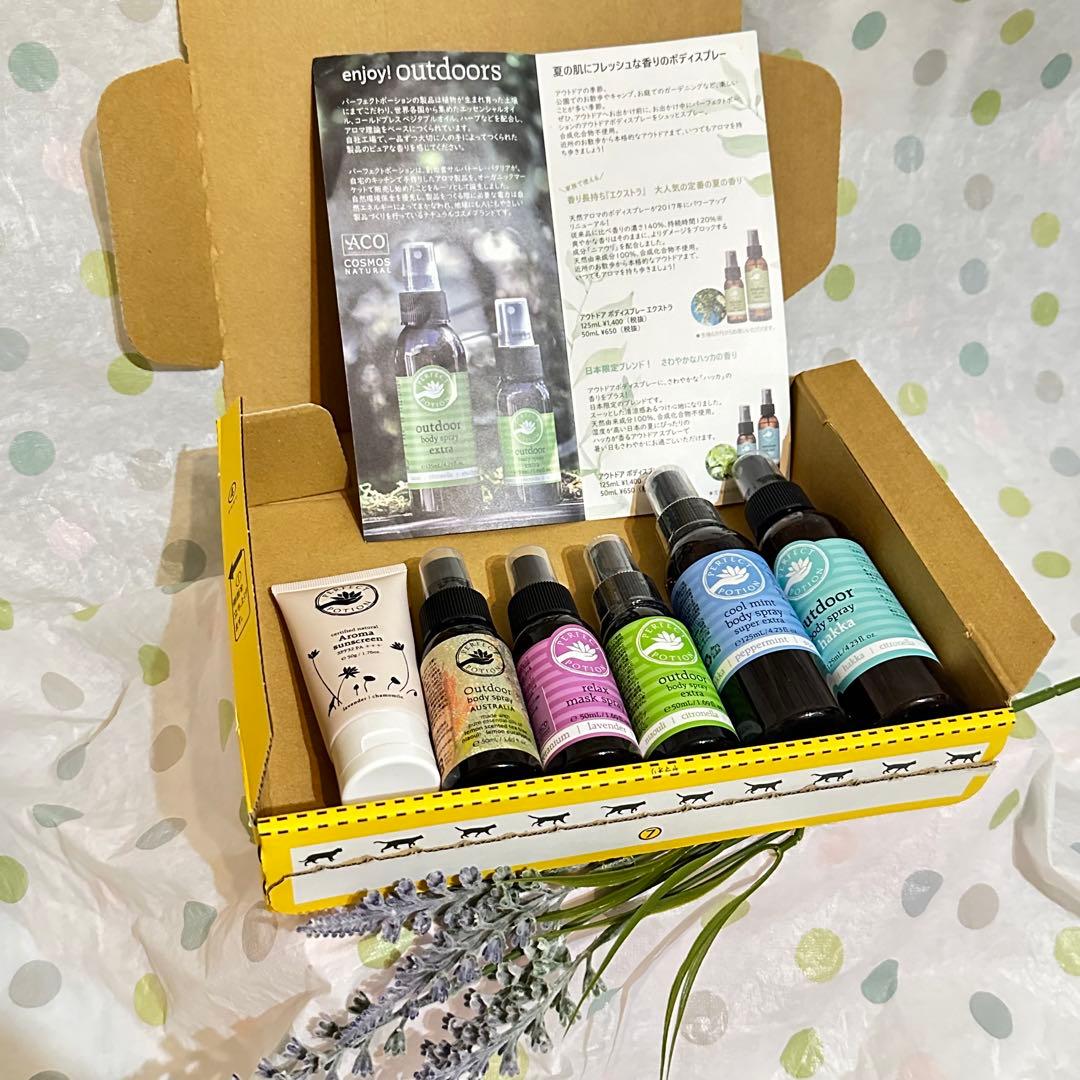 【人気】PERFECT POTION アウトドアボディ　クールミント　日焼け止め