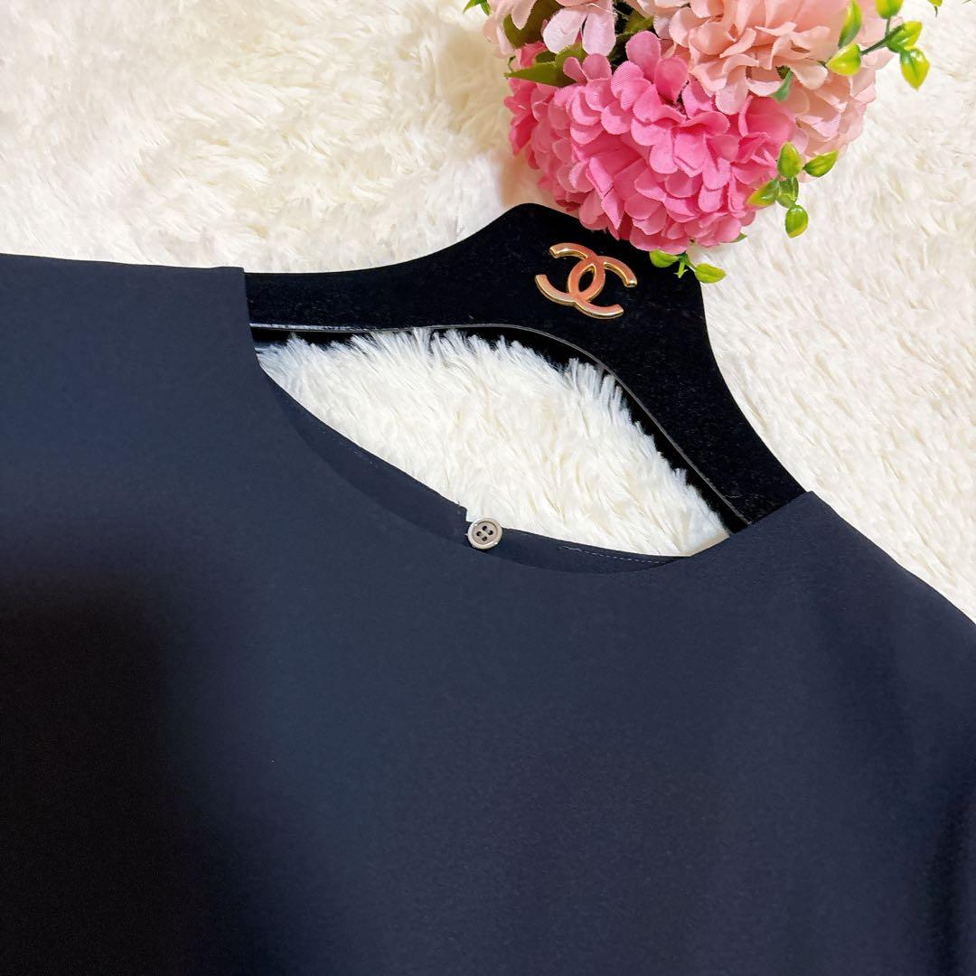 2023年モデル☆セオリーリュクス 現行 ELIDA ブラウス 2枚仕立て