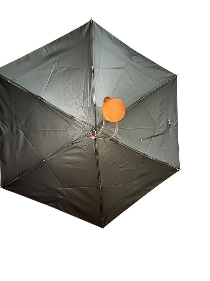 SUN BARRIER 100 折りたたみ傘 黒/ピンク