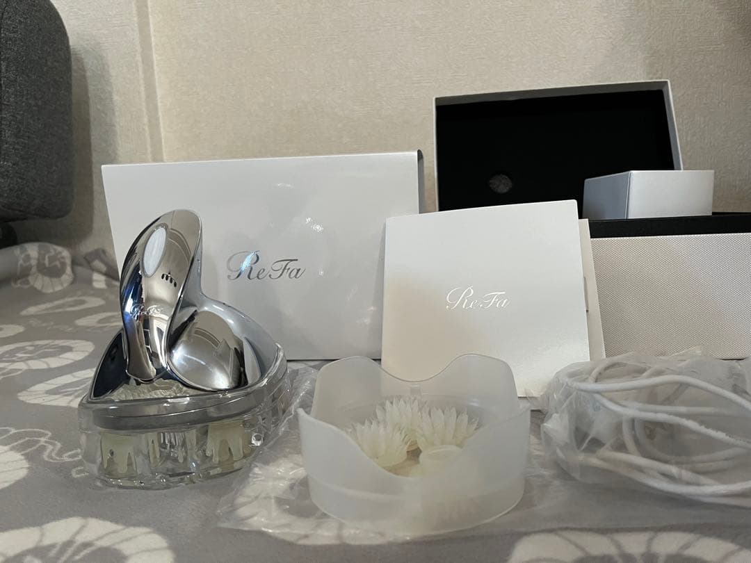 ReFa ヘッドマッサージャー シルバー 充電式