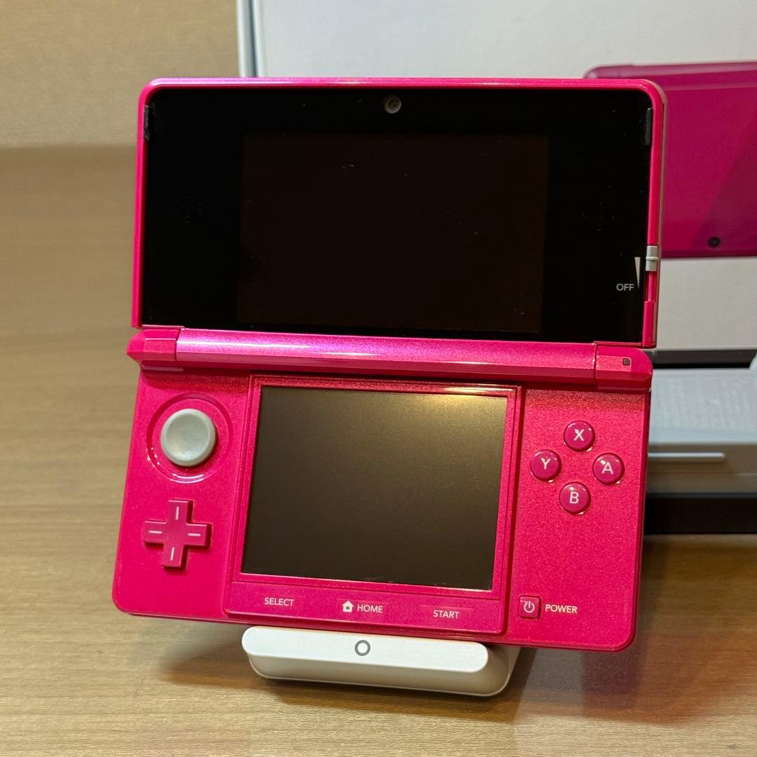 6-126 ニンテンドー3DS グロスピンク 箱付き