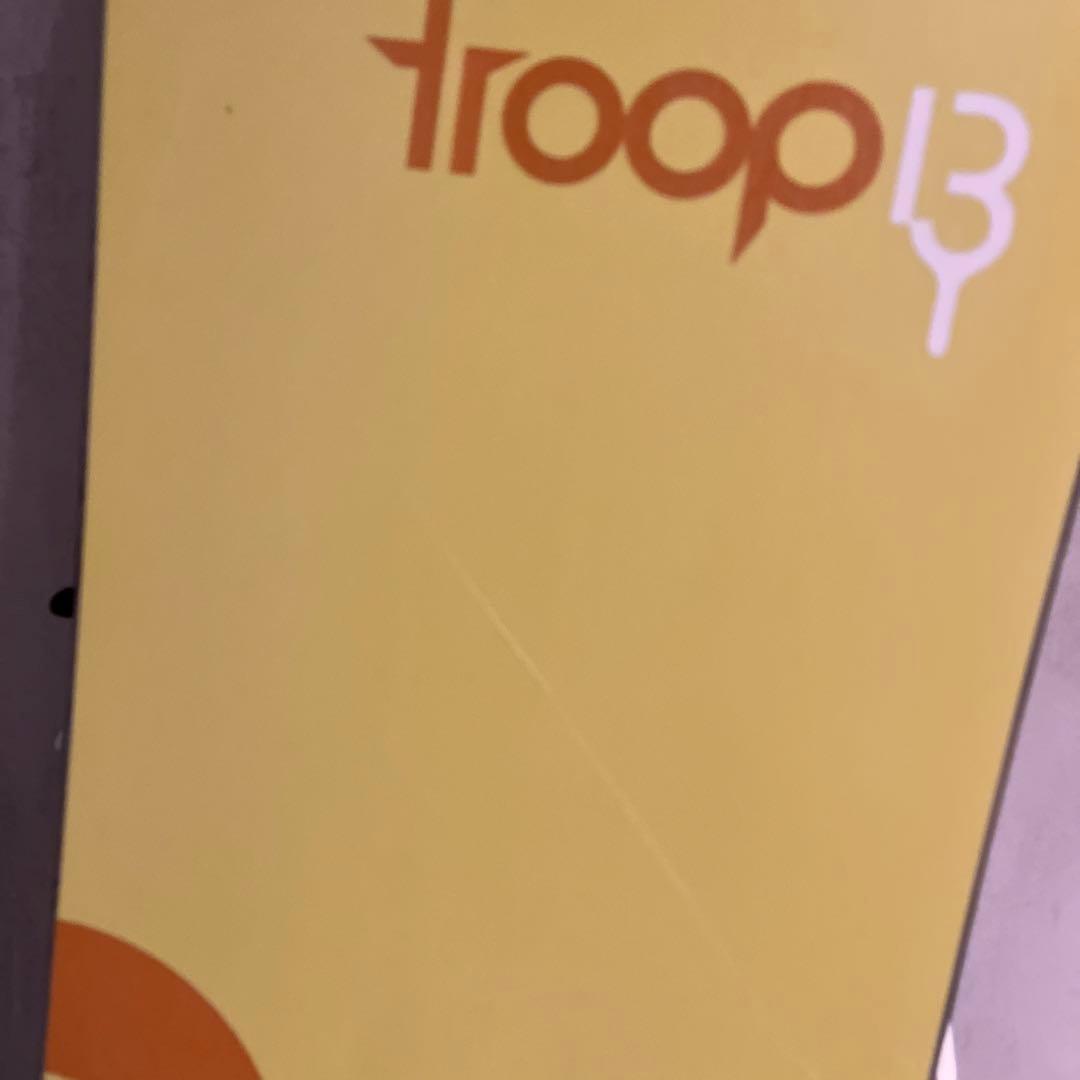 バートン　troop13 スノーボード バインディング付　ビンディング付き