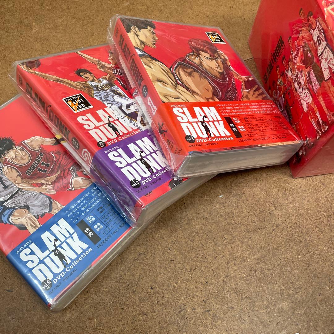 大特価セール　激レア　SLAM DUNK DVDVOL.1 .2.3+特典BOX
