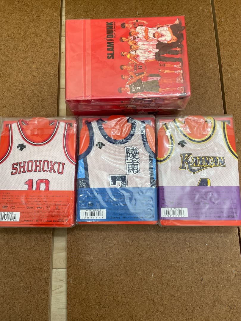大特価セール　激レア　SLAM DUNK DVDVOL.1 .2.3+特典BOX