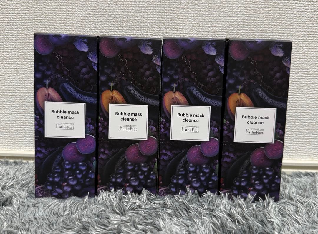 【新品】エステファクト バブルマスククレンズ 200ml ４個セット