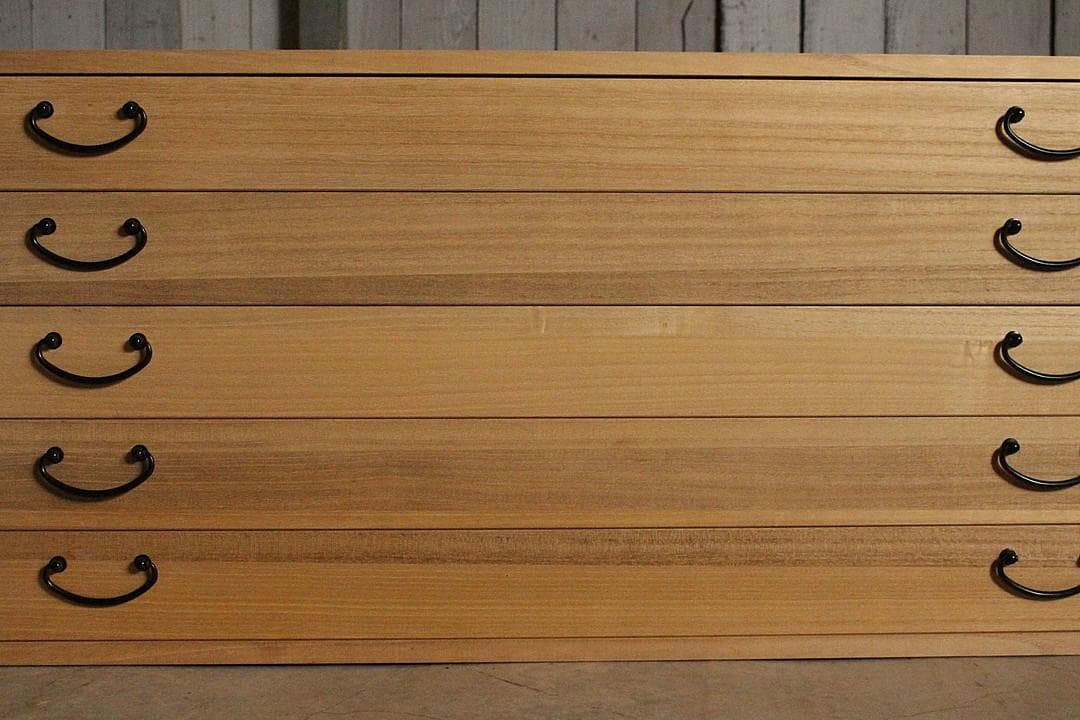 桐タンス　引き出し5段　着物箪笥　タンス　収納　古家具