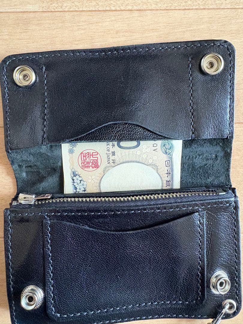 ミドルトラッカーウォレット＆ウォレットチェーン付き