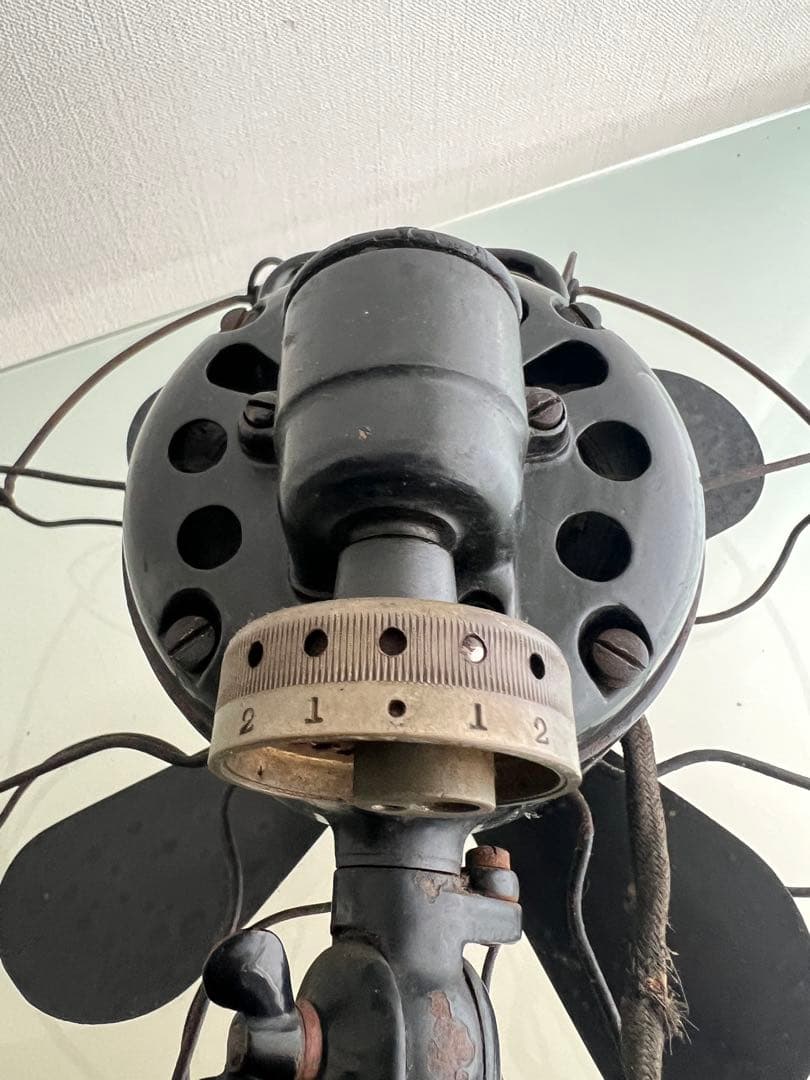 大正時代 HITACHI アンティーク 扇風機 骨董品 レトロ