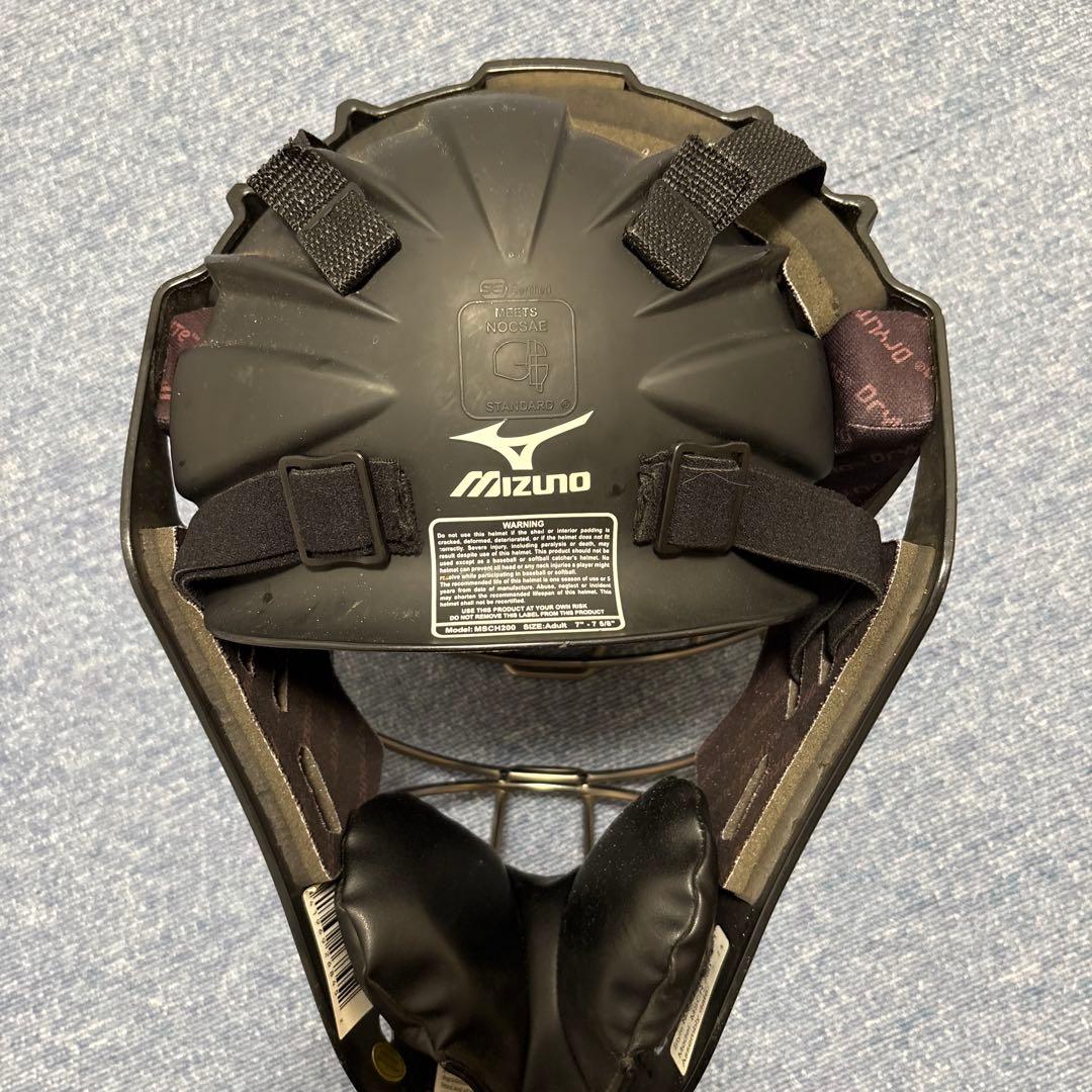 USA ミズノ サムライG4 ホッケー型キャッチャーマスク ”阿部モデル”
