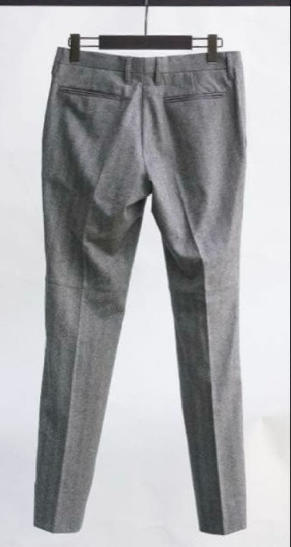 【極美品】3万　ジュンハシモト　ウールスラックス　XVパンツ　黒　XL