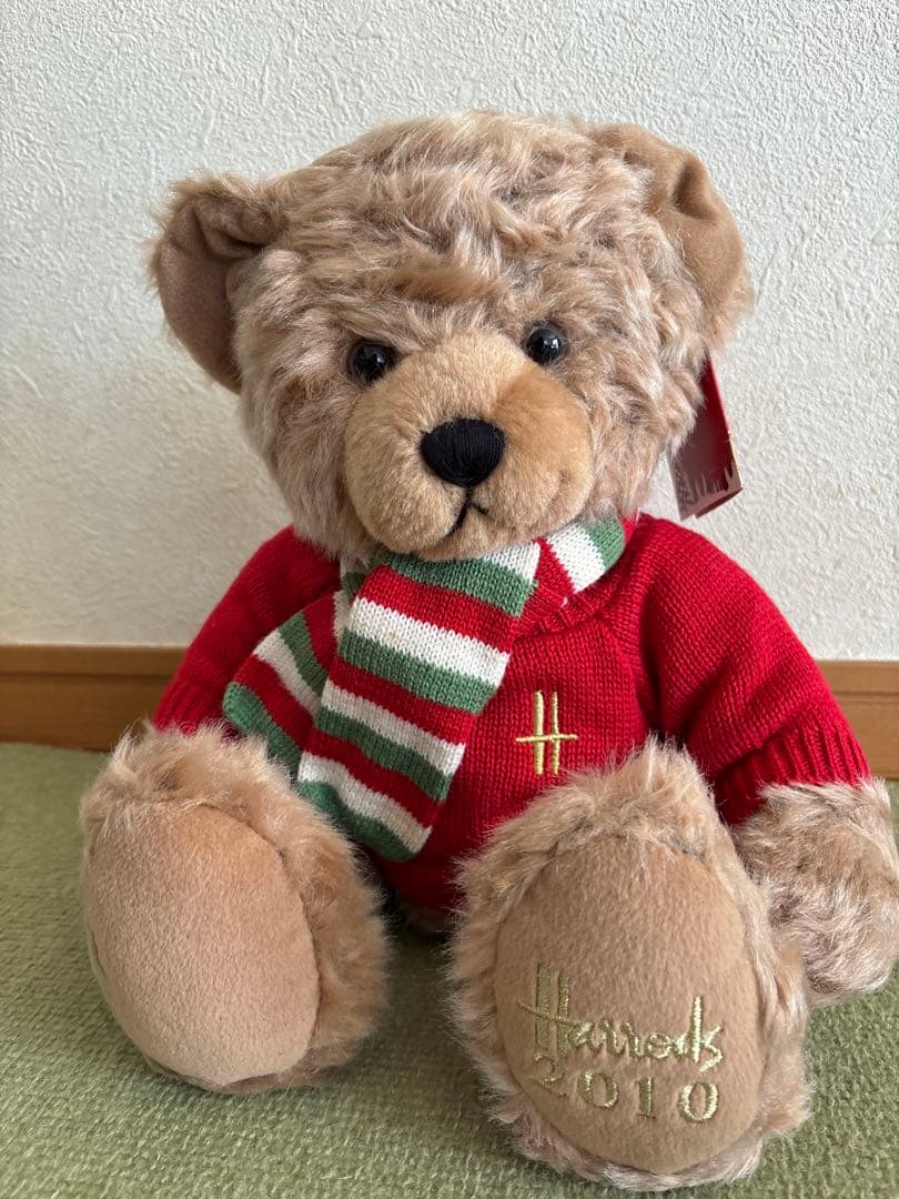 ハロッズ　Harrods 2010年　テディベアー　タグ付き