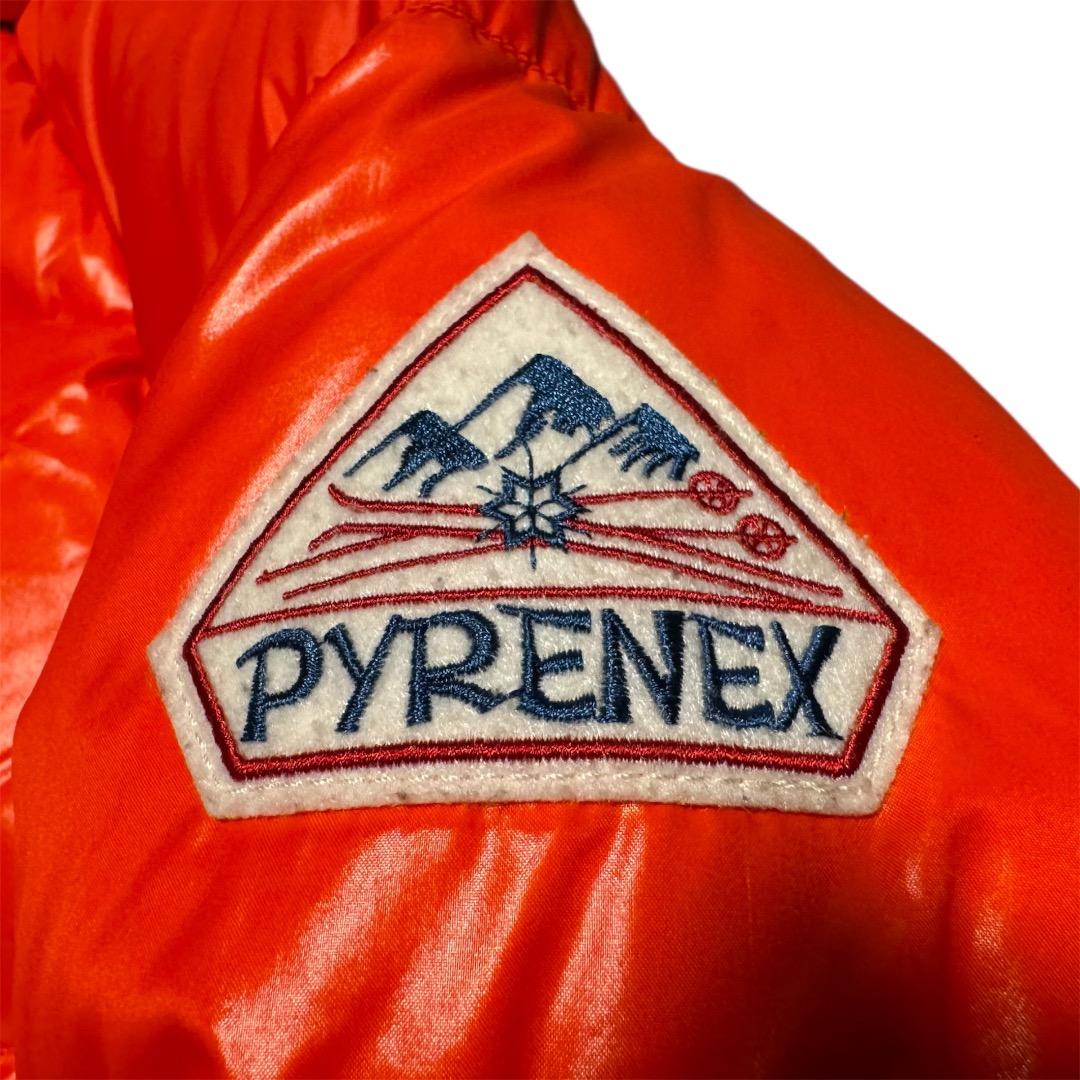 PYRENEX ダウンジャケット フード付/ピレネックスブルゾンコート美品