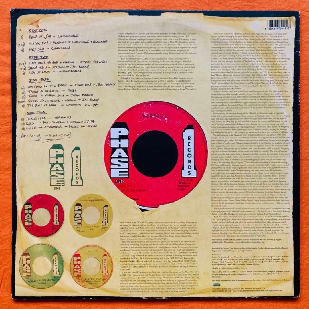 LP盤 THE SOUND OF PHASE ONE / ２枚組　レゲエ