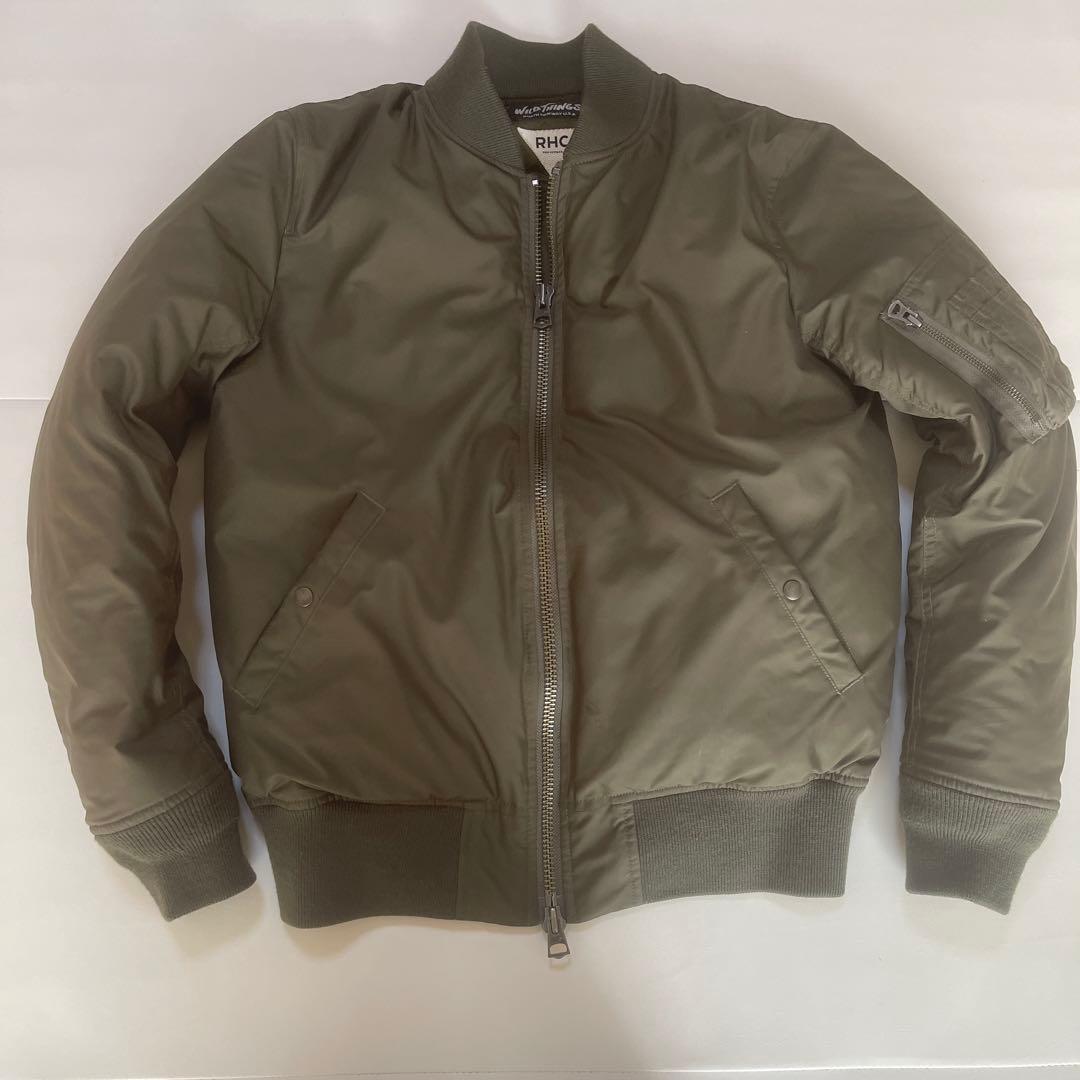 RHC×WILD THINGS,別注,ダウン,MA-1